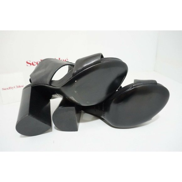See by Chloe SB22105 Women's Shoes Platform High Heels Sandals Black Size US 6.5 - Picture 11 of 11